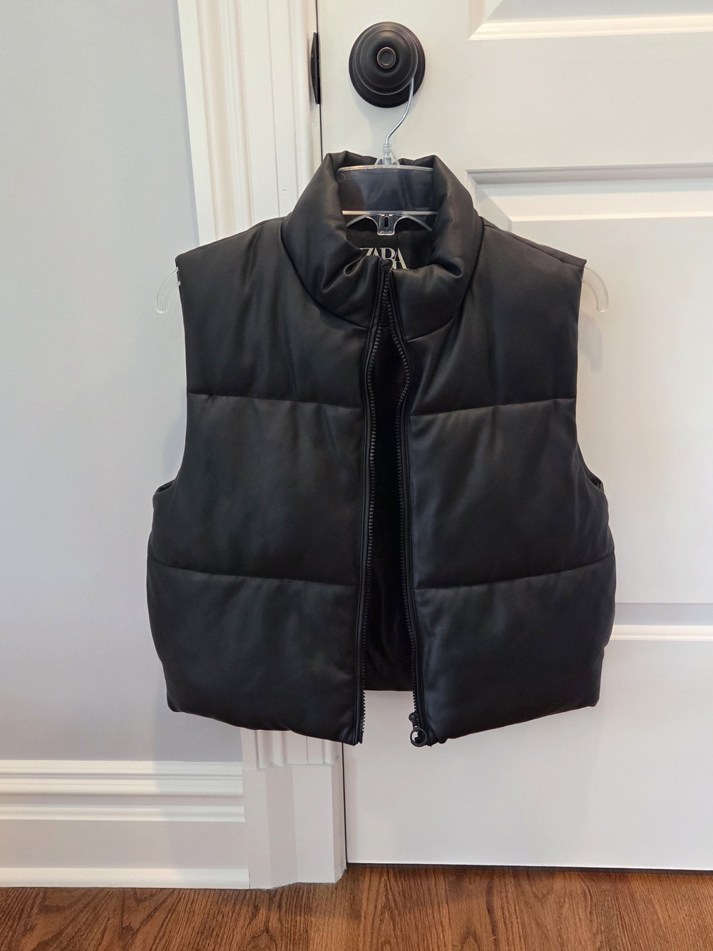 Zara Black Puffer Vest for Kids